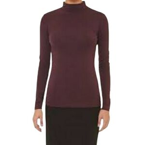 Eileen Fisher Scrunch Neck Top- L